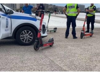 Θεσσαλία: Βεβαιώθηκαν 241 παραβάσεις για ηλεκτρικά πατίνια