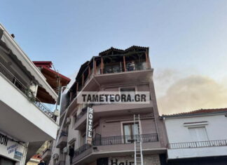Φωτιά σε ξενοδοχείο στην Καλαμπάκα: Νεκρός ο άνδρας που πήδηξε από το μπαλκόνι