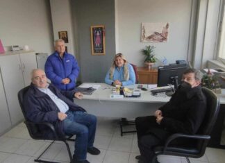 Κλιμάκιο της ΔΕΕΠ ΝΔ Λάρισας στη ΔΥΠΑ