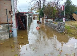 Λάρισα: Μεγάλα προβλήματα στο Μεσάγκαλα λόγω της κακοκαιρίας