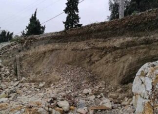Ζημιές στον Πλαταμώνα από την πρόσφατη κακοκαιρία Bora