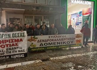 Την Παρασκευή η συνάντηση του Υφυπουργού Αγρ. Ανάπτυξης Χρ. Κέλλα με αμυγδαλοπαραγωγούς της Λάρισας