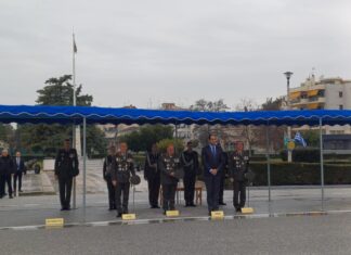 Λάρισα: Τελετή παράδοσης – παραλαβής στην 1η Στρατιά (ΦΩΤΟ)