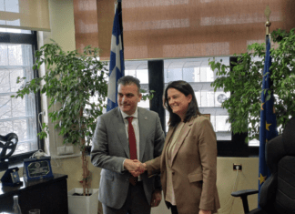 Συνάντηση Κεραμέως και Μαμάκου στο δημαρχείο της Λάρισας