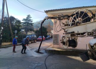 Διαρκής ο καθαρισμός του δικτύου ομβρίων από τη ΔΕΥΑ Φαρσάλων