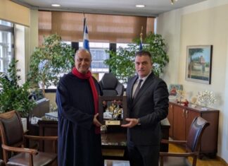 Στον Δ.Κουρέτα η διοίκηση του Περιφερειακού Τμήματος Λάρισας του Πανελλήνιου Συλλόγου Φυσικοθεραπευτών