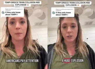Αμερικανίδα μόλις έμαθε για τα Τέμπη και μέσα σε 3 λεπτά… τα είπε όλα (video)