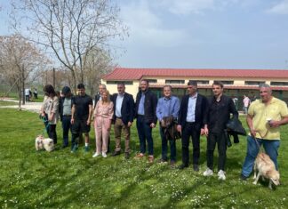 Παραδόθηκε σήμερα ο νέος χώρος προαυλισμού στο Δημοτικό Καταφύγιο Αδέσποτων Ζώων Λάρισας (ΦΩΤΟ)