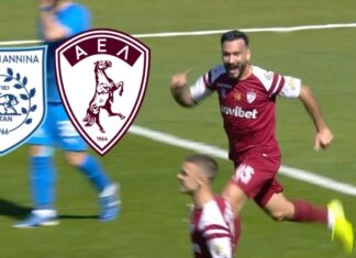 Στιγμιότυπα ΠΑΣ Γιάννινα-ΑΕΛ 1-1 (Video)