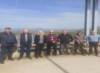 Στο φράγμα της Γυρτώνης η Διοίκηση του Οργανισμού Διαχείρισης Υδάτων