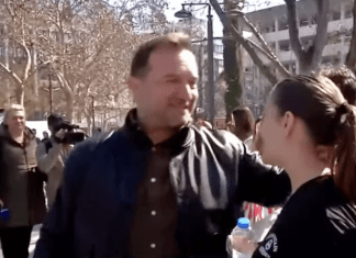 Λάρισα: Ο Νίκος Πλακιάς στο συλλαλητήριο των φοιτητών για τα Τέμπη – ΒΙΝΤΕΟ