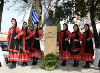 Τιμήθηκε η μνήμη του Μαρίνου Αντύπα στο Ομόλιο