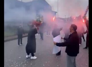 Πανικός σε ορκωμοσία φιλάθλου της ΑΕΛ! (Video)