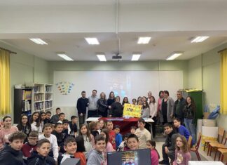 Παρουσιάστηκε το βιβλίο της συγγραφέως με σύνδρομο Down Μ. Σύρρου στο Δημοτικό Σχολείο Γόννων
