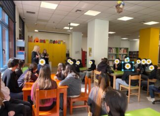 Στη Δημόσια Βιβλιοθήκη μαθητές του 11ου Γυμνασίου Λάρισας