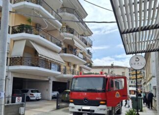 Συναγερμός για πυκνούς καπνούς από καμινάδα στον Τύρναβο (ΦΩΤΟ)