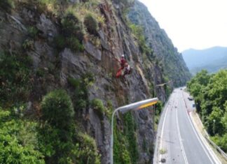 Εργα βραχοπροστασίας στην κοιλάδα των Τεμπών – Οι δύο μέρες που κλείνει