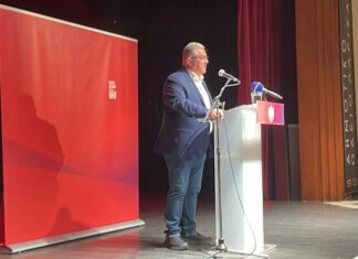 Ομιλία του Δ. Κουτσούμπα στη συγκέντρωση στο Δημοτικό Ωδείο Λάρισας (video)
