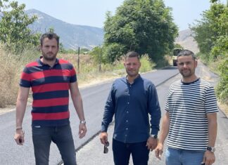 Ξεκίνησαν τα έργα αστικής οδοποιίας – Πυρετωδώς εργάζονται τα συνεργεία στο Ανάχωμα Τυρνάβου