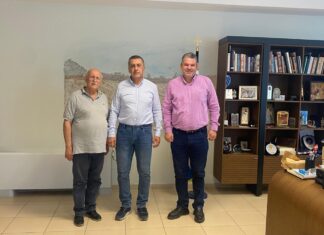 Συνάντηση του Περιφερειάρχη Θεσσαλίας Δημήτρη Κουρέτα με το Ελληνικό Δίκτυο Δήμων με Ποτάμια