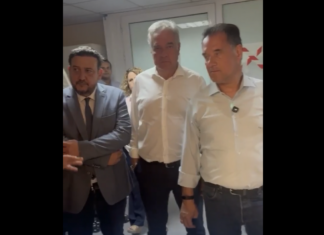 Το Γενικό Νοσοκομείο Λάρισας επισκέφτηκε ο υπουργός Υγείας