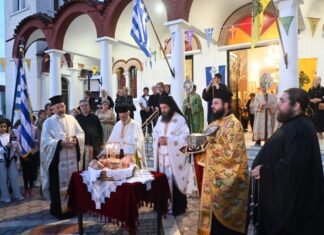 Η γιορτή του Αγίου Νεομάρτυρος Γεωργίου στον Τύρναβο (ΦΩΤΟ)
