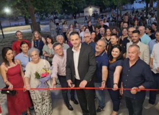 Αμπελώνας: Εγκαινιάστηκε το Νέο Κέντρο Τέχνης & Πολιτισμού με Συναυλία Λέκκα – Δαναού