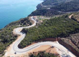 Λάρισα: Καινούργιος ξανά ο παραλιακός δρόμος Ρακοπόταμος – Κεραμίδι / Δείτε πως έγινε – ΦΩΤΟ