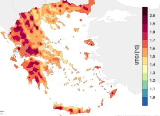 Επικίνδυνος καιρός: Μέχρι και 46°C η αίσθηση ζέστης, πότε κορυφώνεται η θερμική απειλή – Η Θεσσαλία στις επικίνδυνες περιοχές