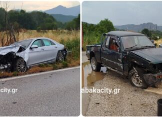 Τραγωδία στην Καλαμπάκα: Νεκρός 55χρονος σε σφοδρό τροχαίο (ΦΩΤΟ)