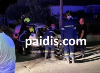 Λάρισα: Τροχαίο με απεγκλωβισμό και τραυματίες στον Αμπελώνα – ΦΩΤΟ