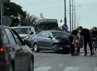 Τροχαίο στη Λάρισα πριν την Γιάννουλη (ΦΩΤΟ)