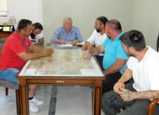 Συνάντηση κτηνοτρόφων με τον Δήμαρχο Κιλελέρ για την ευλογιά των προβάτων