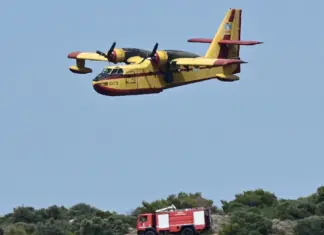 Φωτιά τώρα στην Αγιά Λάρισας, σηκώθηκαν έξι εναέρια μέσα – Μήνυμα 112 προς τους κατοίκους για ετοιμότητα