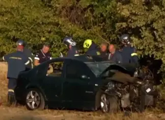 Τραγωδία: Θανατηφόρο τροχαίο στο 2ο χιλιόμετρο της εθνικής οδού Κοζάνης-Λάρισας – Νεκρός 28χρονος