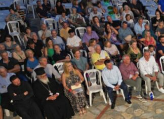 Η Χριστίνα Κοντογιάννη στο Μεγαλόβρυσο Αγιάς