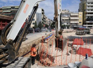 Λάρισα: Σε εξέλιξη οι εργασίες για τον κυκλικό κόμβο σε Παναγούλη – Ηρώων Πολυτεχνείου – Φαρσάλων