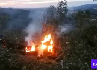 Φωτιά από κεραυνό σε χωριό της Λάρισας – Συναγερμός στην Πυροσβεστική