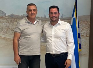 Στο γραφείο του περιφερειάρχη Θεσσαλίας ο Ανδρέας Σπυρόπουλος