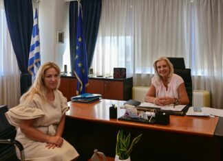 Με την πρόεδρο του ΤΕΕ Μαγνησίας η Ρένα Καραλαριώτου