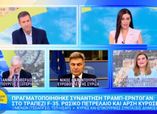 Ε. Λιακούλη στον ΑΝΤ1 για συνάντηση Τραμπ – Ερντογάν: «‘’Γαλάζια Πατρίδα’’ – ‘’Ήρεμα Νερά’’ : σημειώσατε 1 »