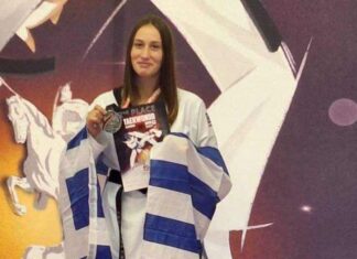 Χάλκινο μετάλλιο και τεράστια διάκριση για τη Χριστιάνα Ιακωβάκη από τη Λάρισα