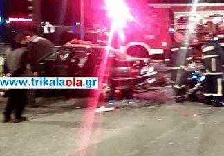Τραγωδία στα Τρίκαλα: Νεκρός 18χρονος σε τροχαίο
