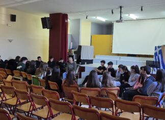 Βιωματική δράση με την Γ’ τάξη του Γυμνασίου Αμπελώνα