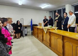 Aγιασμός στη Δημοτική Χορωδία Φαρσάλων