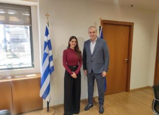 Με τη Γενική Γραμματέα Ενέργειας συναντήθηκε ο Νίκος Γάτσας