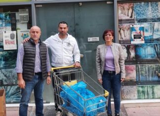 Προσφορά ψαριών στο Κοινωνικό Παντοπωλείο του Δήμου Λαρισαίων