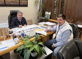 Υπεγράφη η σύμβαση για το αντιπλημμυρικό έργο στον Σταυρό Φαρσάλων