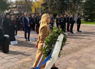 Εκπροσώπησε επίσημα η Χριστίνα Κοντογιάννη την Ελληνική Λύση στον εορτασμό της Ημέρας των Ενόπλων Δυνάμεων