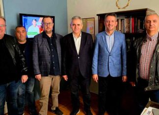 Εθιμοτυπική συνάντηση του Αγαπάμε Λάρισα με τον Βουλευτή Λάρισας Μάξιμο Χαρακόπουλο